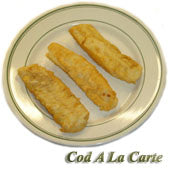 Cod A La Carte - 3 Pieces